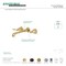 Kingston Brass Roman Tub Faucet, Antique Brass, Wall Mount KS7023NL - alternate 2